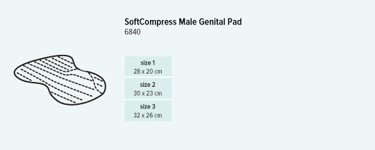 6840 Male Genital Pad