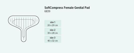 6839 Female Genital Pad